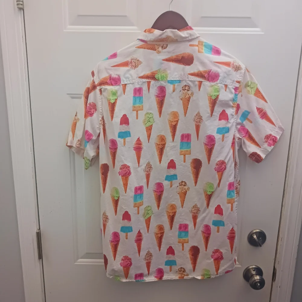 Ice Cream Print  Shirt - Picture 7 of 9
